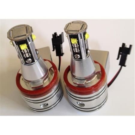 Gp-Xtreme GP-Xtreme GP-H8-Cree-40W-V4 H8 Ver.4 8 Cree LED 40W Angel Eye Halo Ring Bulbs GP-H8-Cree-40W-V4